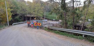 Restricții de circulație pe drumul județean 205D, pe podul de la Paltin