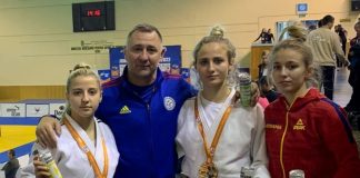 Aur și bronz pentru fetele de la CS Unirea Focșani, la Cupa Europeană de Judo la Juniori 1