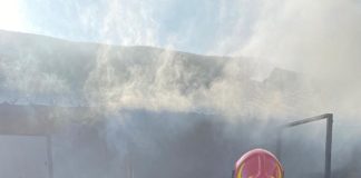 O anexă și bunuri de uz casnic, distruse într-un incendiu la Păunești