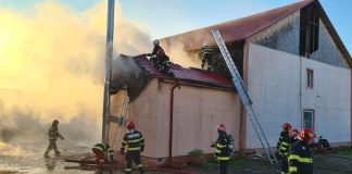 ULTIMA ORĂ Incendiu la o pensiune din Câmpineanca