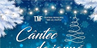Încă două concerte de iarnă, în luna decembrie, la Teatrul Municipal Focșani