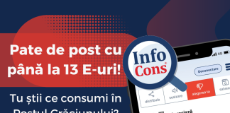 Analiză Infocons: Pate de post cu până la 13 E-uri