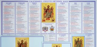 Credincioșii din Vrancea pot achiziționa calendarul ortodox pe anul 2023 de la parohii, mănăstiri și magazinele autorizate
