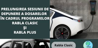 S-a prelungit sesiunea de depunere a dosarelor în cadrul Programelor Rabla Clasic și Rabla Plus