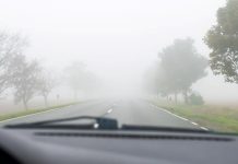 Ceață în mare parte din județ