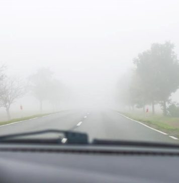 Ceață în mare parte din județ