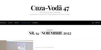 Noul număr al revistei digitale a elevilor de la Colegiul Cuza din Focșani, ”Cuzavodă47”, despre viitor și carieră