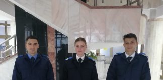 Trei noi subofițeri la Jandarmeria Vrancea