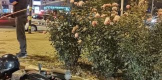 Accident cu un motoscuter în centrul Focșaniului