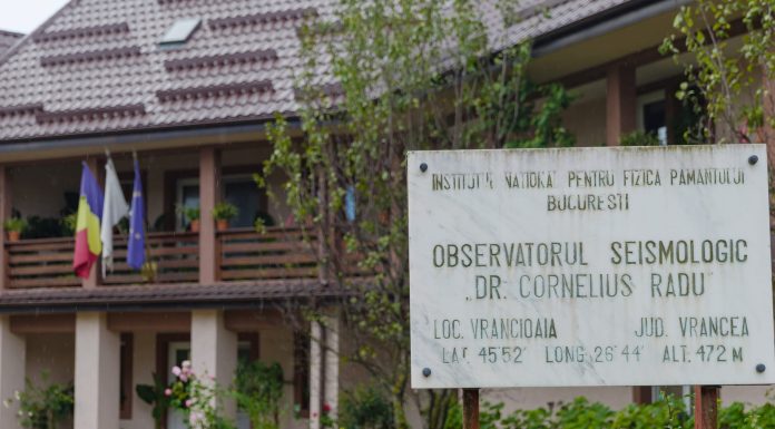 Cutremur de magnitudine 3.2, astăzi, în Vrancea