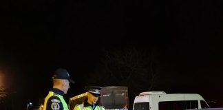 FOTO Razie a polițiștilor în zona Panciu