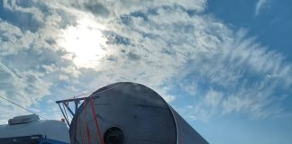 Trafic îngreunat din cauza unui transport agabaritic