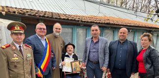 Veteran de război din Măicănești, sărbătorit de militari și de autoritățile locale