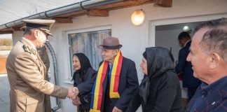 Veteran artilerist din Tătăranu, sărbătorit de militarii vrânceni