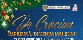 Spectacol cu datini și muzică populară, la Vizantea-Livezi. Moș Crăciun, invitat special