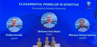 Focșăneanca Ana Maria Bărbosu, cea mai bună gimnastă din România