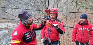 FOTO Pregătire de specialitate pentru salvamontiștii vrânceni