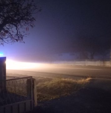 Cod galben de ceață în mare parte din județ