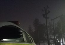 Ziua se încheie cu ceață în câteva zone din județ