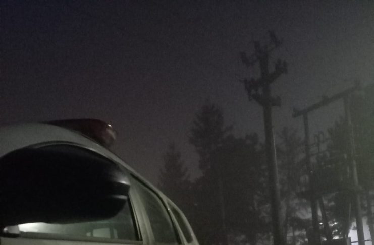 Ziua se încheie cu ceață în câteva zone din județ