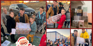 Moș Crăciun a răspuns la scrisori: 90 de copii din Adjud au primit cadourile visate