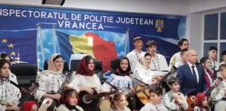 VIDEO Micii colindători au ”ocupat” sediul IPJ Vrancea
