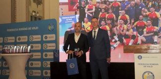 Secția de volei a CSM Focșani 2007, premiată de federația de profil