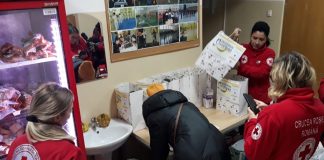 Crucea Roșie Vrancea derulează campania „Dăruieşte o porţie de Speranţă pentru Ucraina”