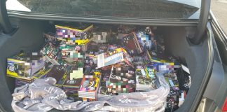 Două sute de kilograme de petarde și artificii comercializate ilegal, confiscate de polițiștii vrânceni în ultimele două zile