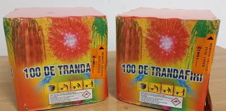 Adjud: tânăr depistat de jandarmi că vindea artificii fără autorizație