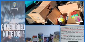 Atenție la artificii, petarde sau alte articole pirotehnice. Joaca poate fi periculoasă