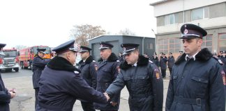 FOTO Pompieri avansați în grad și voluntari premiați, la ISU Vrancea