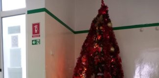 Moș Crăciun a adus televizoare în saloanele Secției interne a Spitalului Județean Focșani