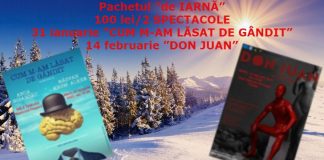 Teatrul Municipal: mai sunt bilete la oferta ”Pachetul de iarnă”