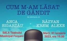 Concurs la Teatrul Municipal Focșani cu bilete la preț redus