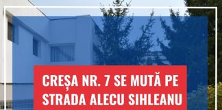 Creșa Nr. 7 din Focșani se mută pe Strada Alecu Sihleanu