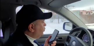 VIDEO Prefectul Halici s-a filmat în timp ce conducea fără centură și vorbind la telefon