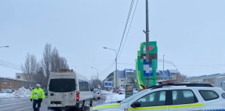 Razie a polițiștilor la transportatorii de persoane