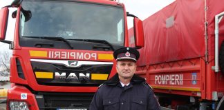 Pompierul lunii decembrie, exemplu de curaj și devotament FOTO