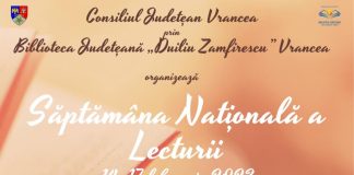 ”Citim zi de zi” în Săptămâna Națională a Lecturii, la Biblioteca Județeană Vrancea