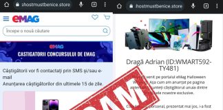 Cazuri noi de atac cibernetic, cu imaginea unor branduri cunoscute