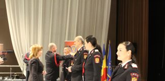 Pompieri vrânceni înaintați în grad de Ziua Protecției Civile