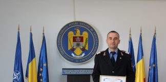 Pompierul lunii februarie este șef gardă de intervenție stingere la Detașamentul Focșani