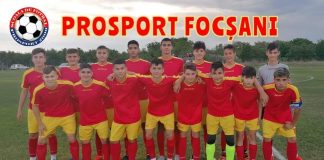 Fotbal: Prosport Focșani are cea mai mică medie de vârstă din Superliga Vrancei de seniori