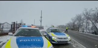 VIDEO Polițiștii rutieri din Vrancea au scos în teren cele două BMW-uri noi, primite de curând / Sfaturi pentru șoferii care circulă în condiții de iarnă