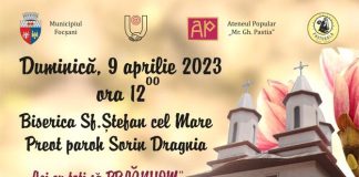 Concert Pastorala de Florii, la o biserică din Focșani