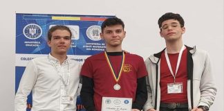 Mențiune și medalii la Olimpiada Națională de Matematică