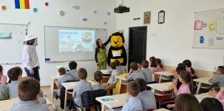 Rolul albinelor pentru biodiversitate – lecție pentru elevii Școlii Gimnaziale „Anghel Saligny” în cadrul Programului Național „Săptămâna Verde”