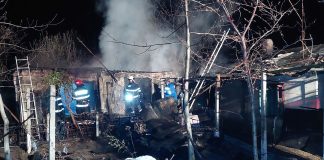 FOTO Persoană găsită carbonizată în propria casă. O butelie a explodat din cauza incendiului