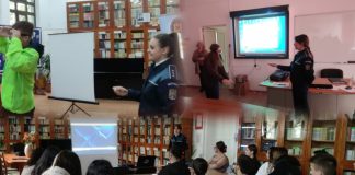 Poliția din Vrancea, parteneriat cu unitățile școlare la ziua porților deschise